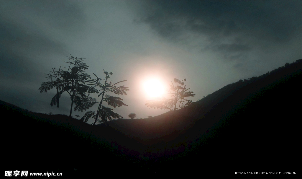 夕阳西下