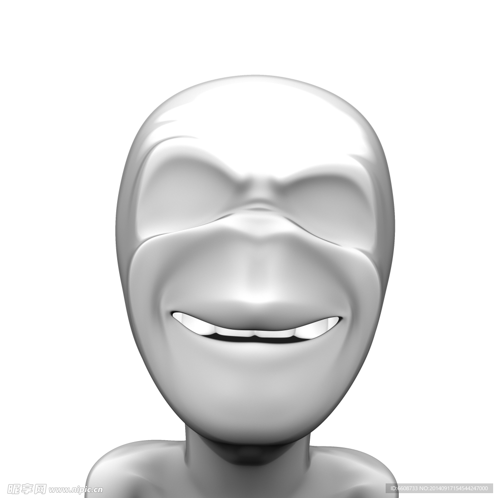 3D卡通小人