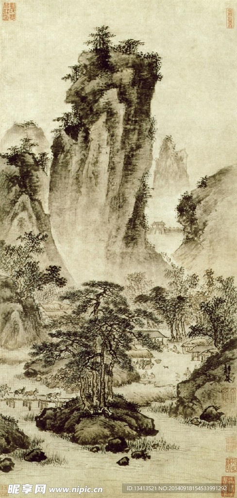 古代山水画