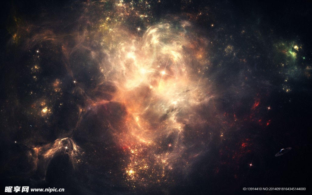 绚丽星空背景