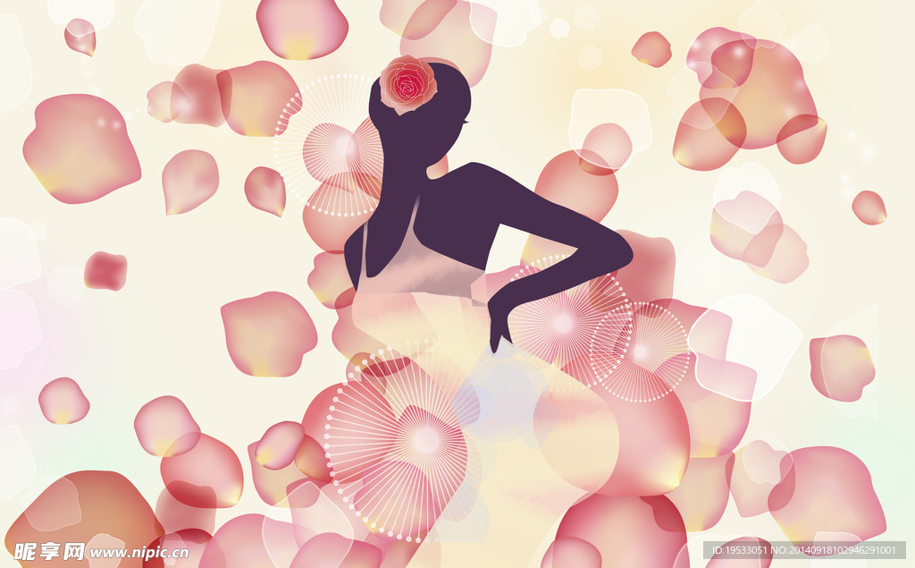 美女插画