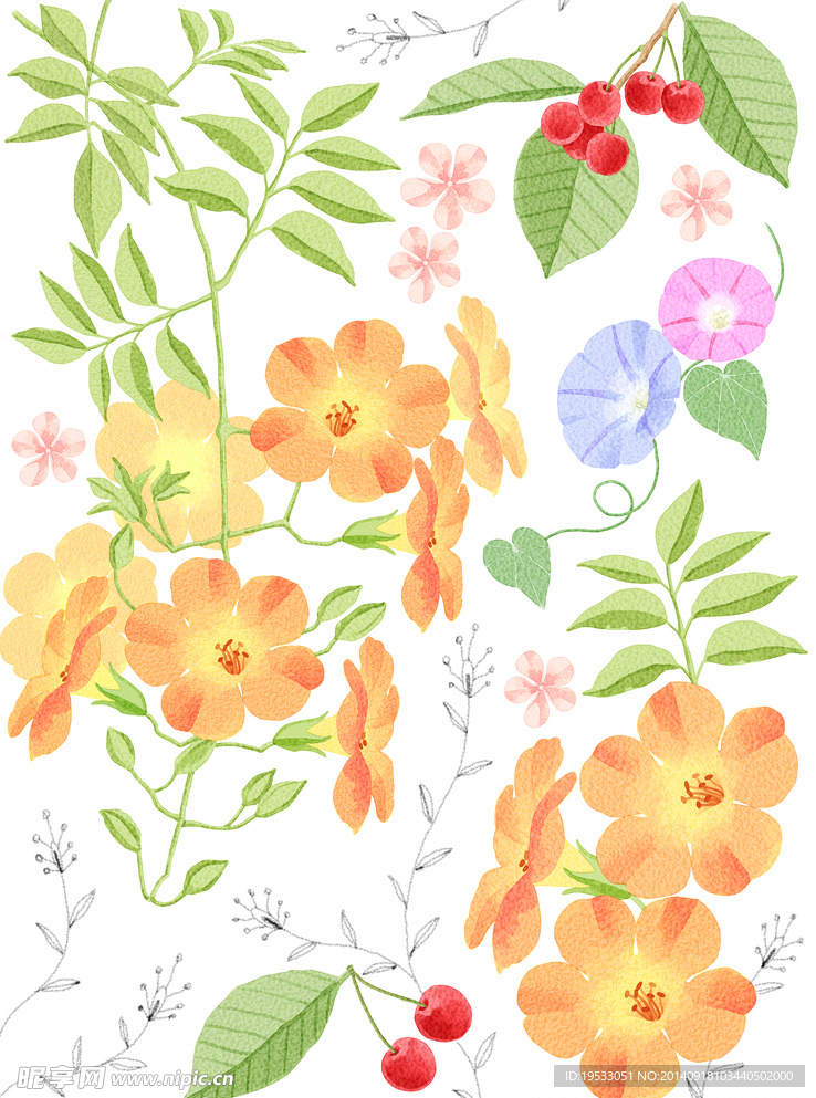 花