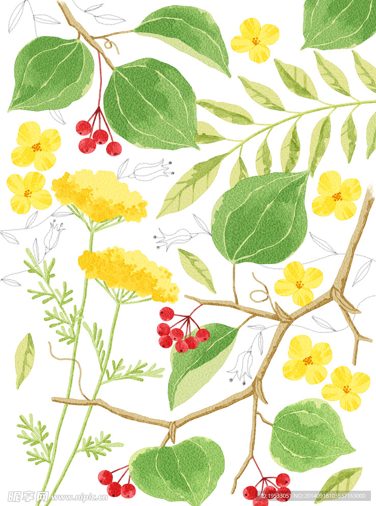 花