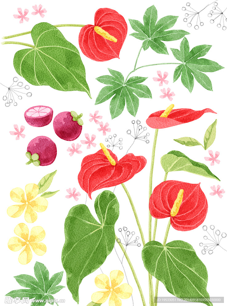 花