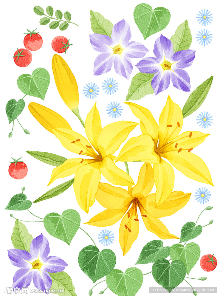 花