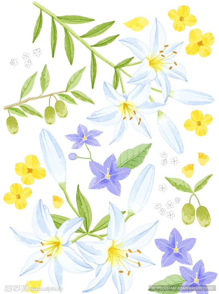 花