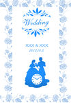 婚礼用Wedding牌PSD