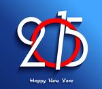 2015新年海报 字体设计