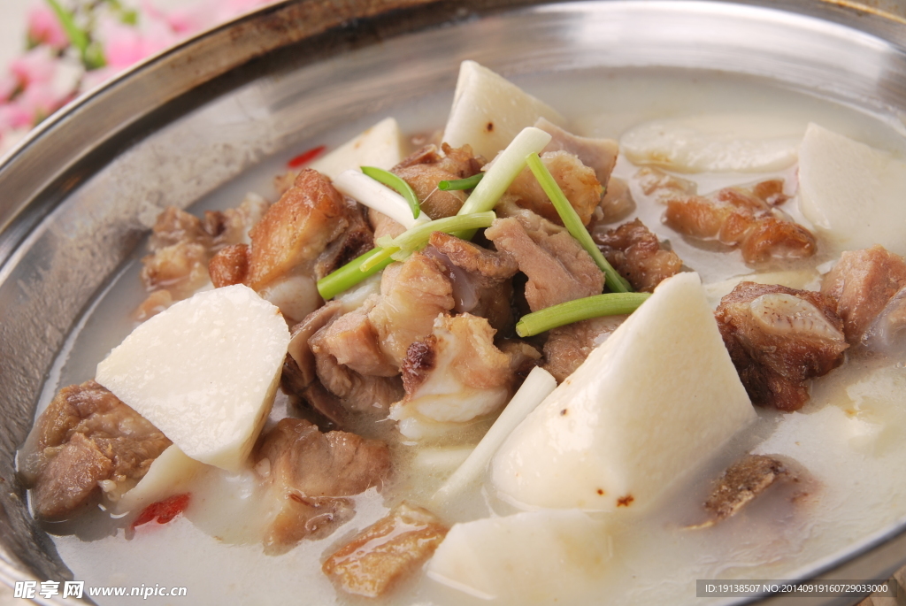 山药煲小排