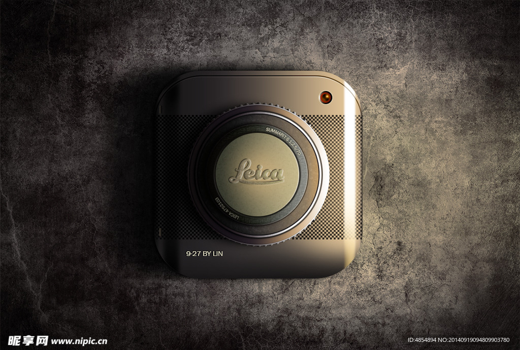 徕卡相机ICON图标镜头