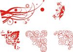 精美花纹  素材