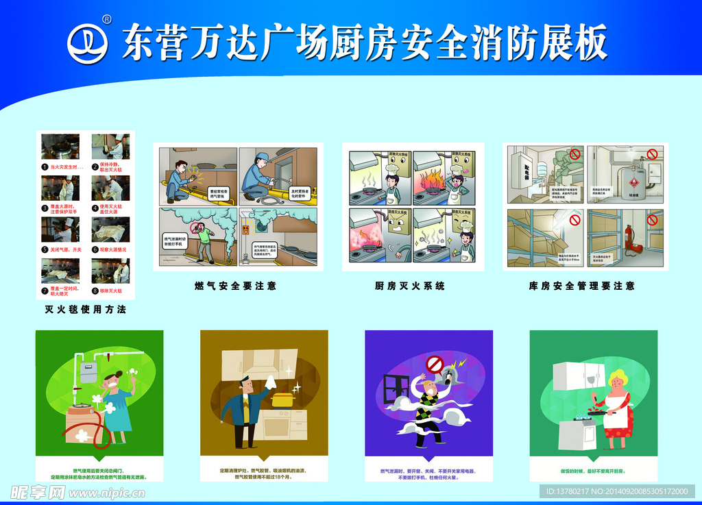 厨房安全消防