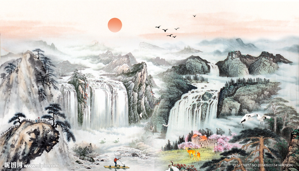 国画山水
