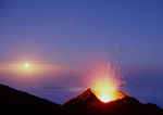 熔岩火山