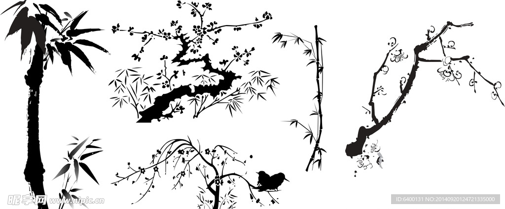 矢量 中国风素材