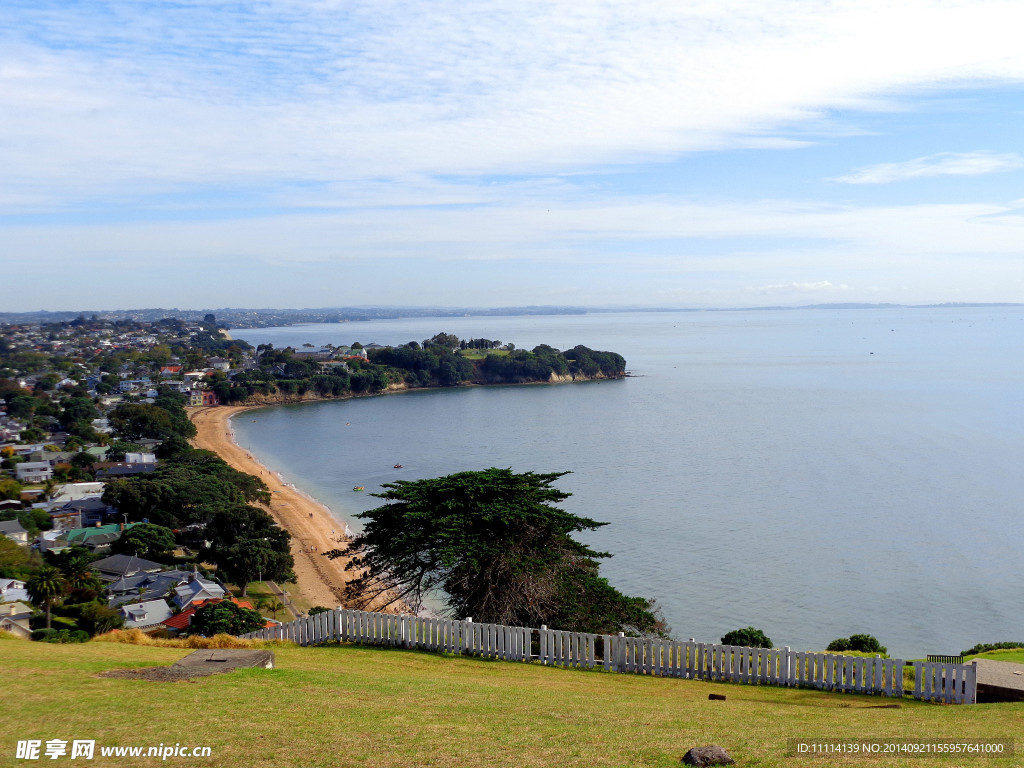 新西兰海滨风景