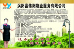 物业展板