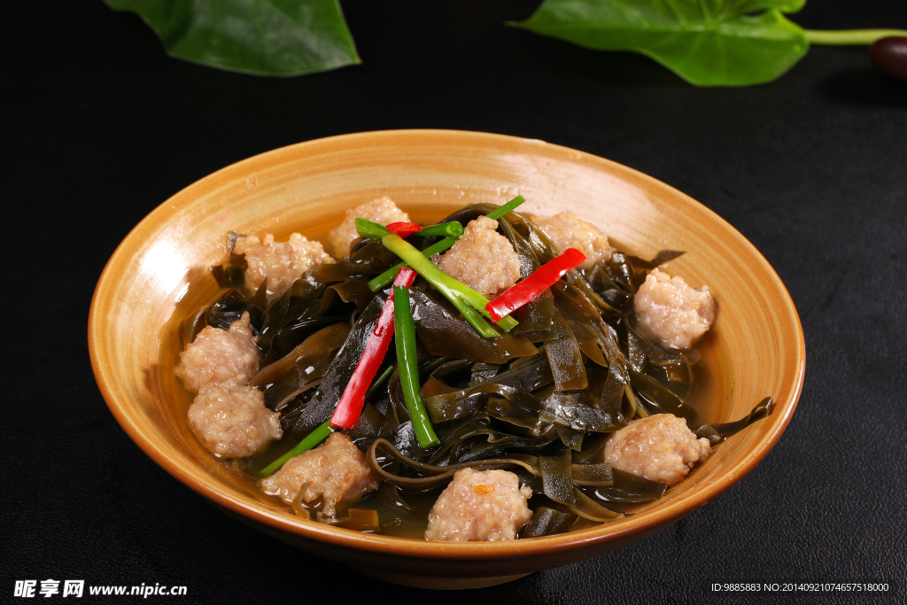 海带炖肉圆
