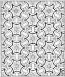 矢量线图 图腾 花纹 