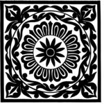 矢量线图 图腾 花纹 