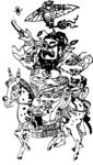 吉祥人物 人物线图 古