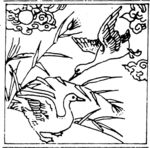飞禽 祥云 矢量鸟 吉