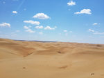 天空 蓝天 沙漠