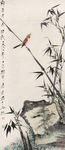 竹石画眉