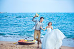 海景婚纱样片