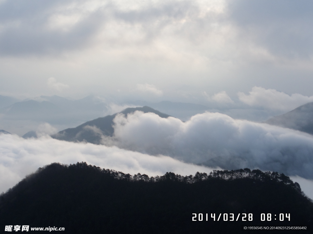 黄山云海