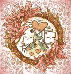 手绘花纹