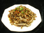 腊八豆炒脆骨