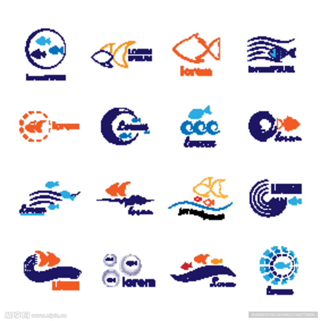 鱼logo图标