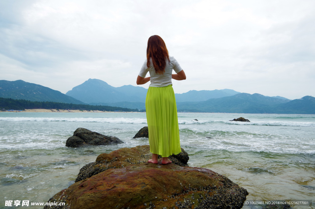 海洋风光 瞭望大海