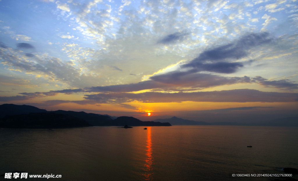 海滨风光 大海晨光