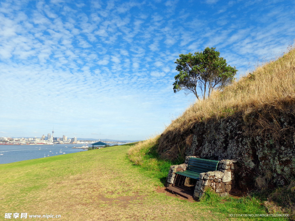 新西兰海滨风光