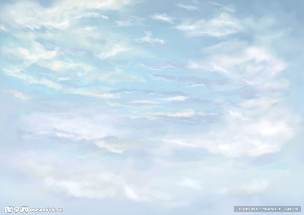 天空 云朵 手绘 游戏 