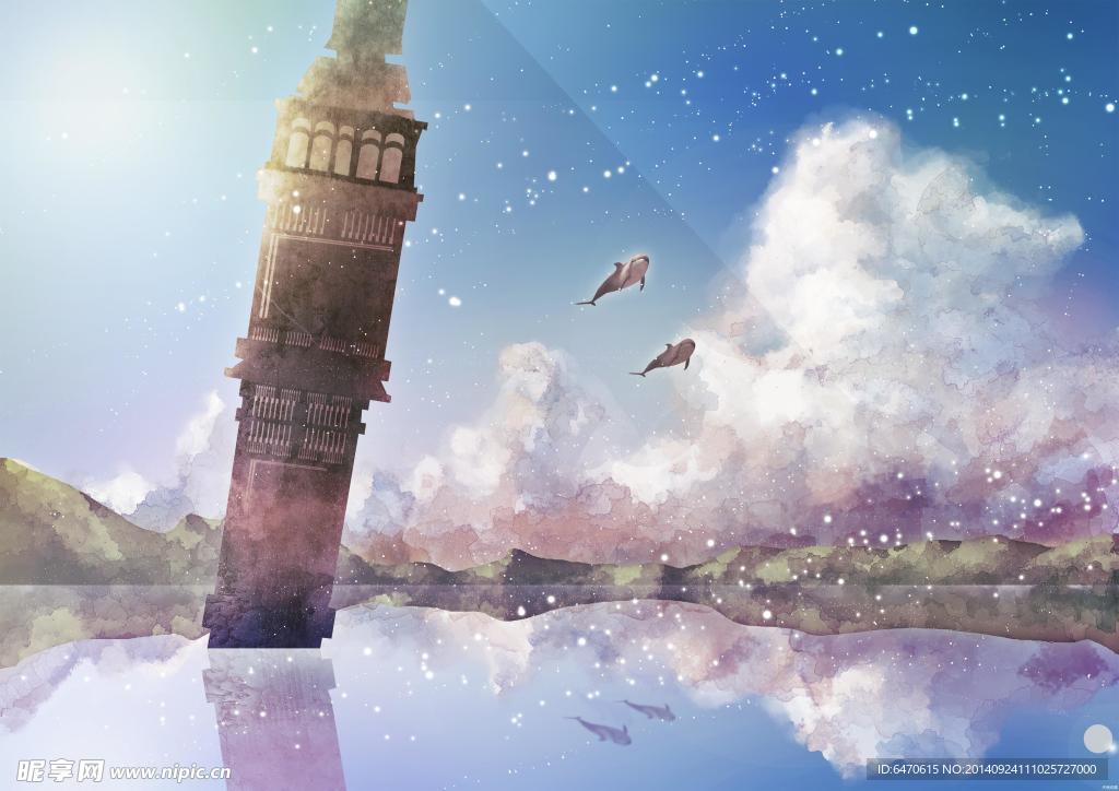 梦幻背景