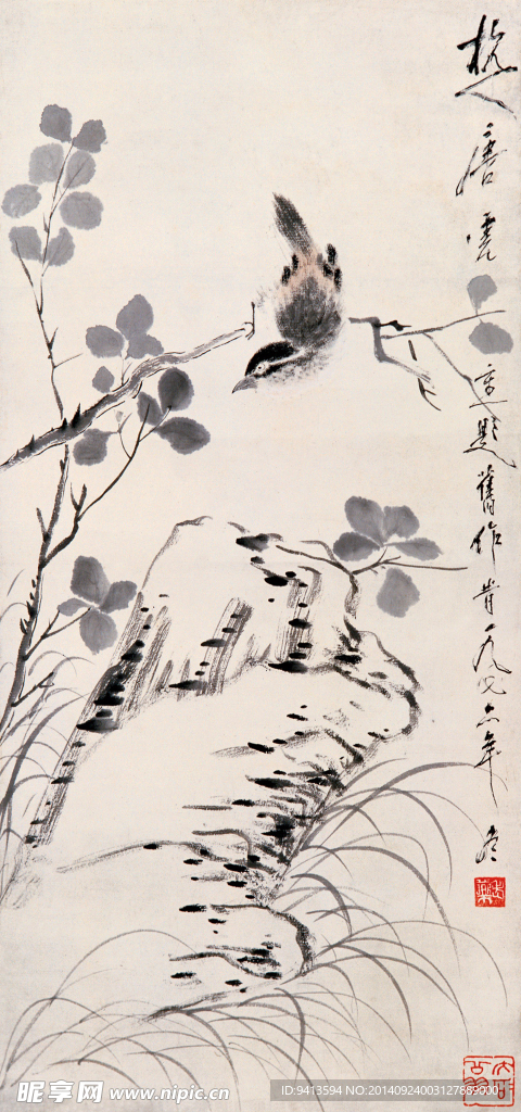花鸟国画