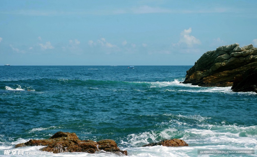 海洋风光 海上飘扬