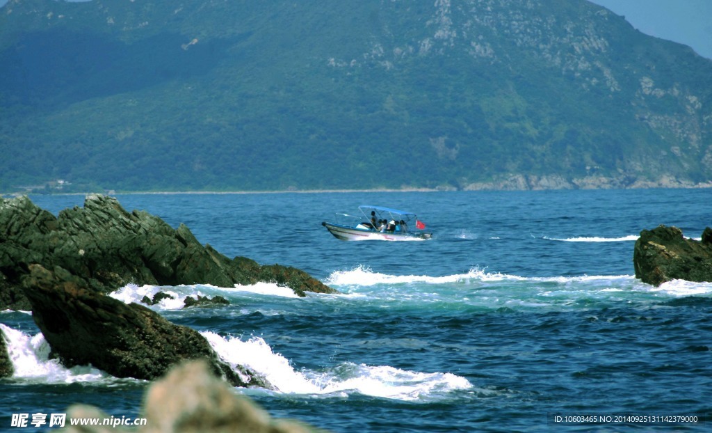 海洋风光 大海游艇