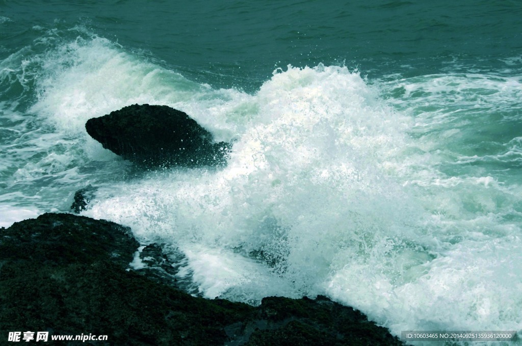 海洋景观 惊涛骇浪