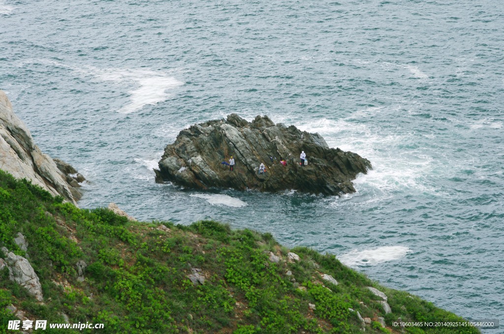 南澳风光 海礁垂钓