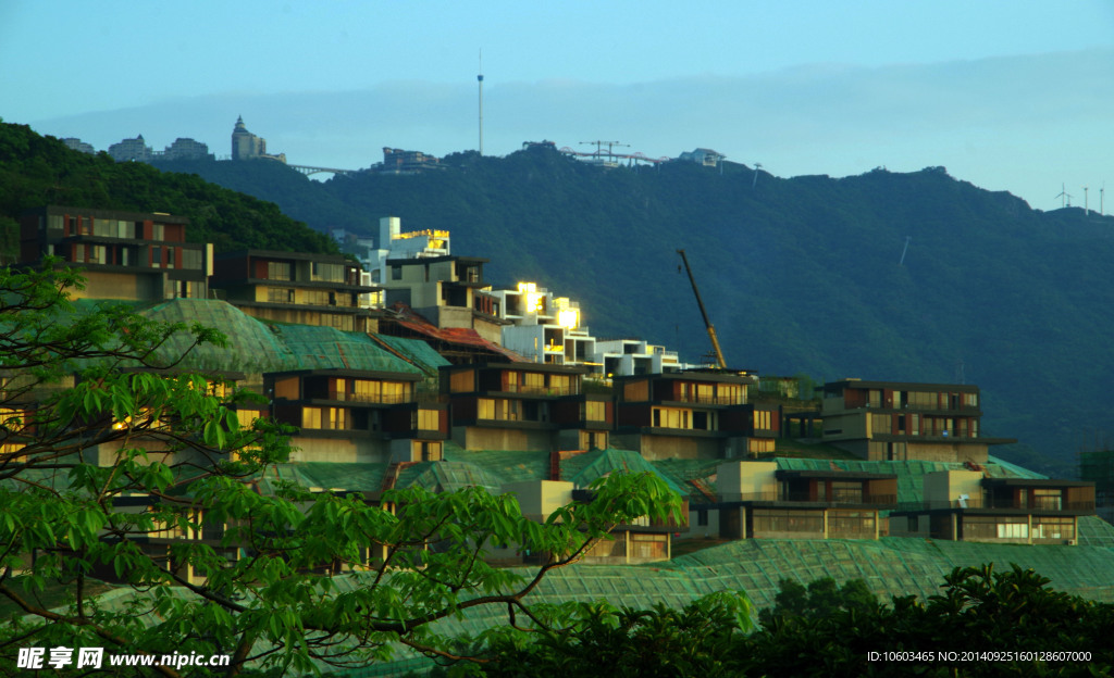 海山山岚 建筑风光