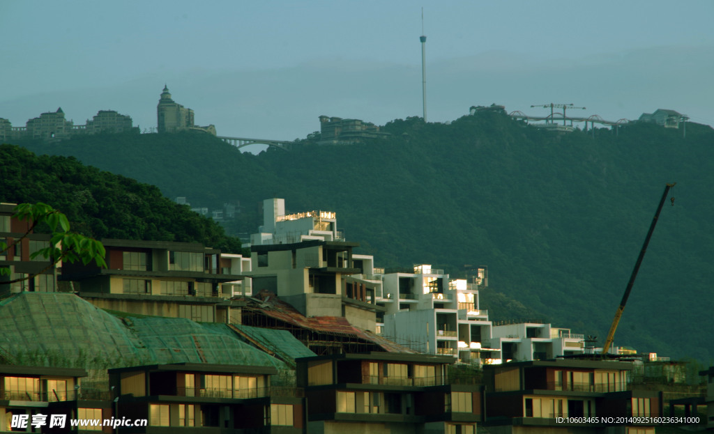 海山山岚 建筑风光