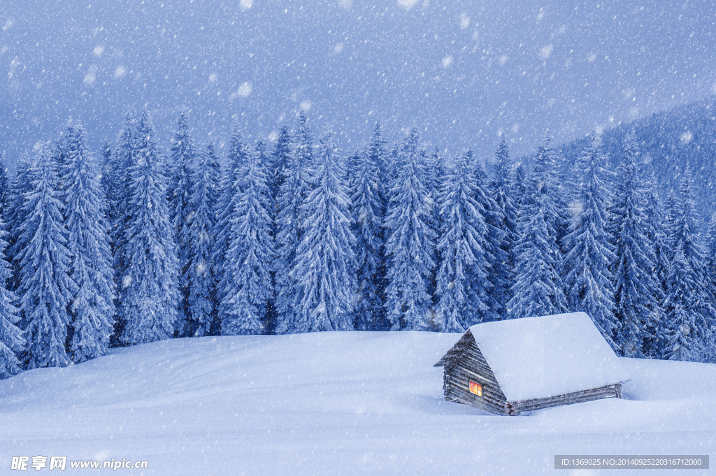 冬日雪景