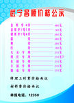 汽车价目表