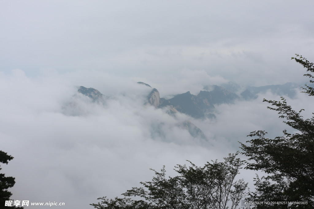 华山仙景