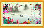 山水油画