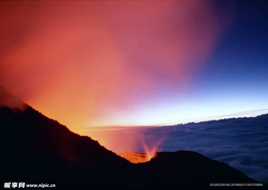 火山爆发